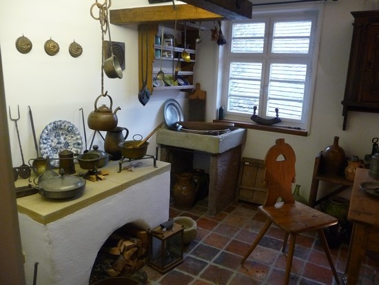 Silchermuseum: So könnte um 1800 seine Küche ausgesehen haben. Bild: Peter Sklorz